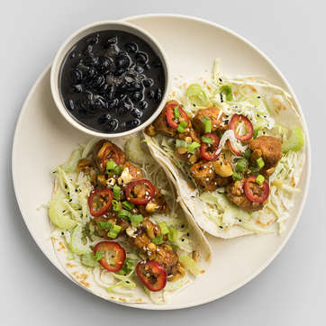 Kung Pao Tacos